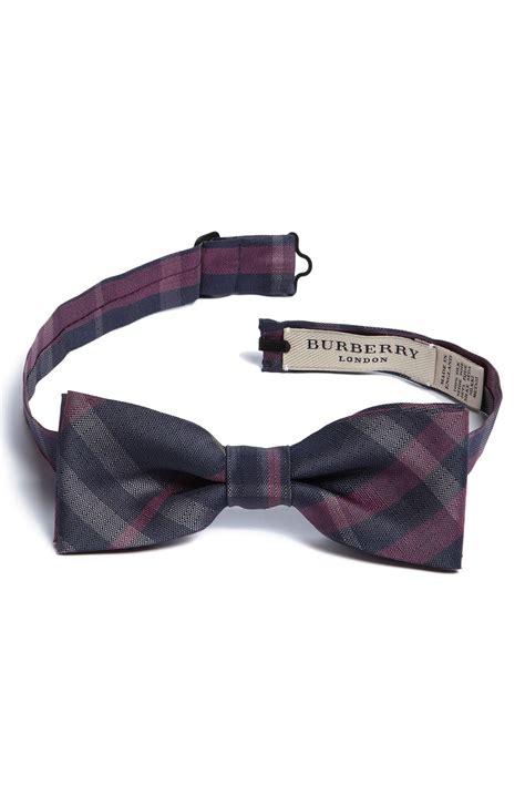 men burberry bow tie|burberry neck ties.